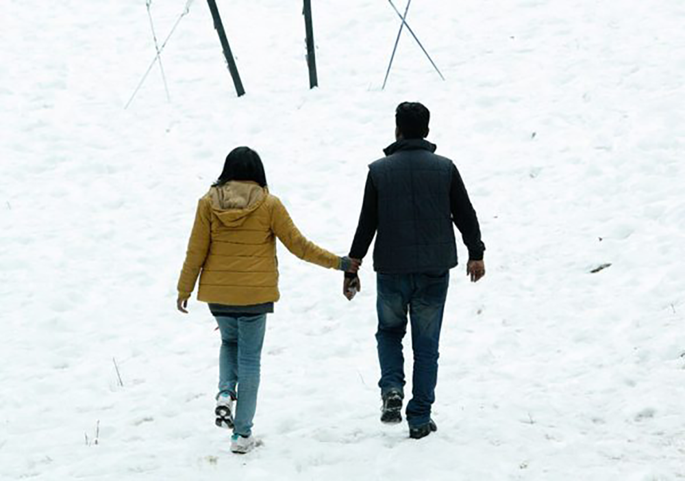 A walk in the snow – Picture – Courtesy – Sam -TheWingedFork
