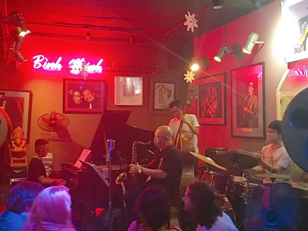 Binh Minh Jazz Club in Hanoi