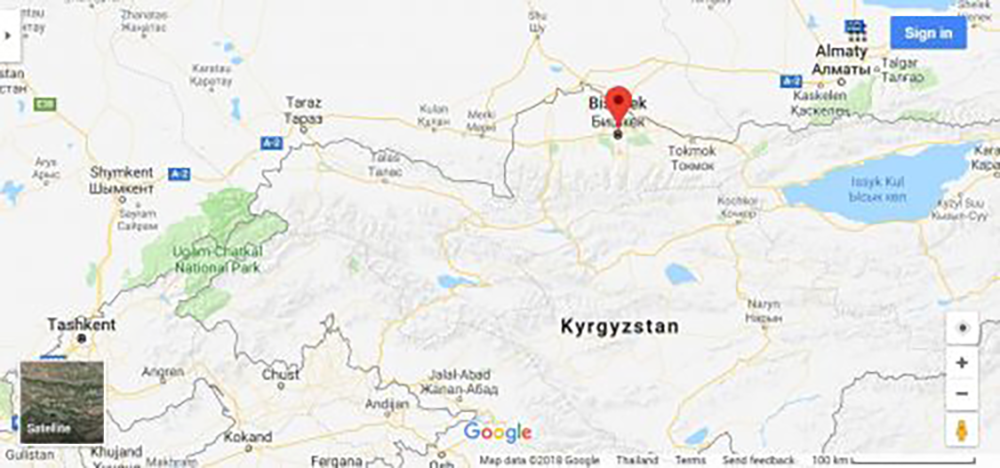 Bishkek, Where Soviet Relics and Silk Road History Collide — Map