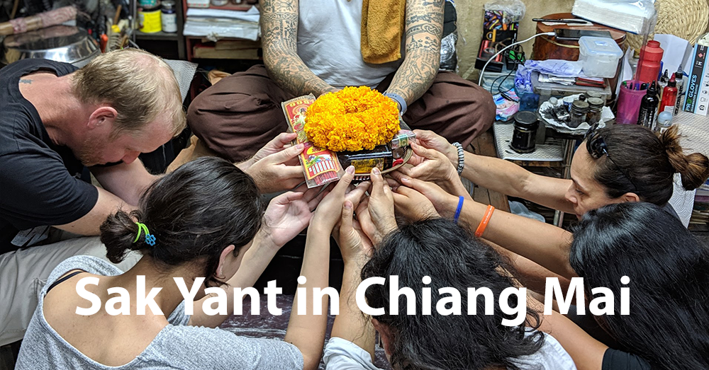 get a sak yant in Chiang Mai