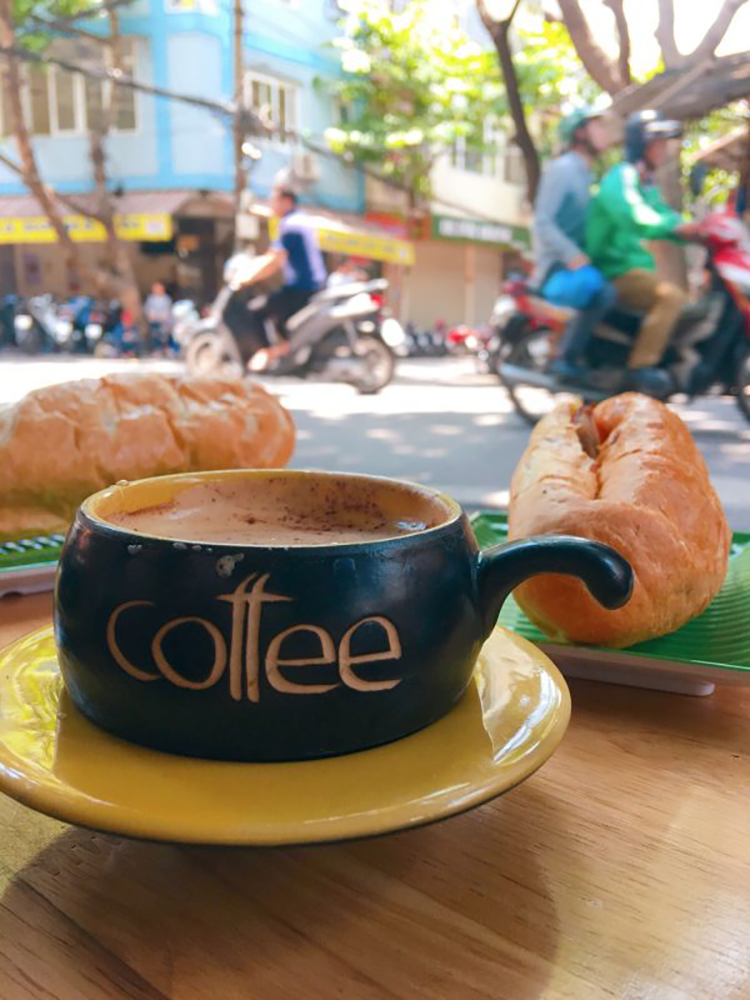 Egg Coffee at Ca Phe Trung in Hanoi
