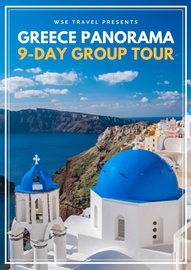 Greece Panorama - small group tour of Athens, the Peloponnese and Santorini