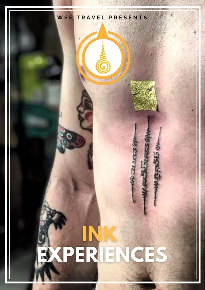 Get a sak yant tattoo in Thailand - english tours