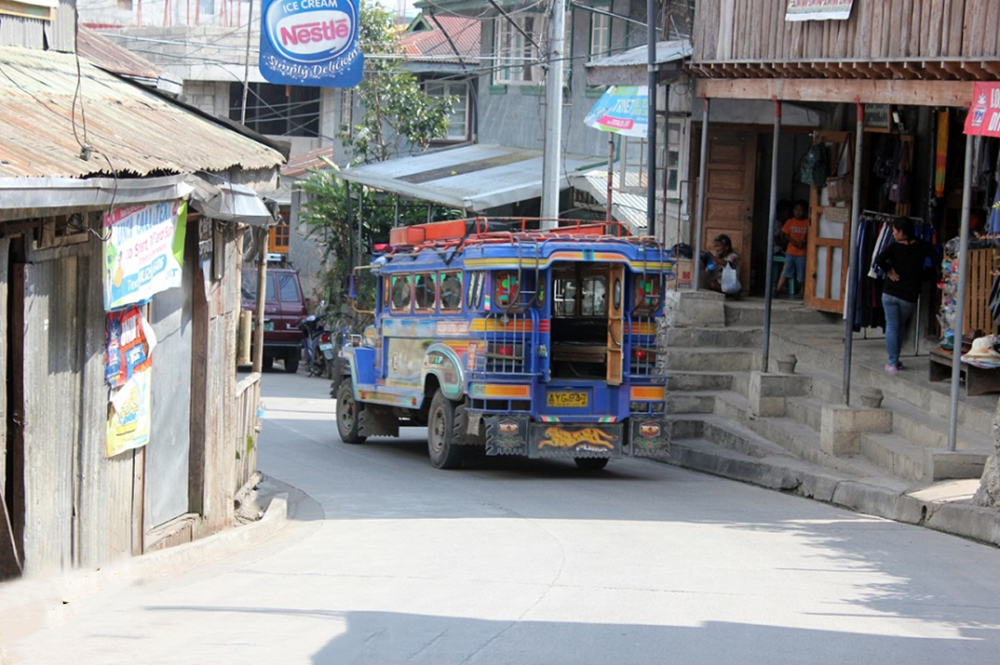 Jeepney transportation – a great way for getting around in Sagada Philippines!