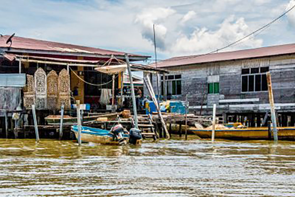 Kampong Ayer Water Village in Brunei Darussalam
