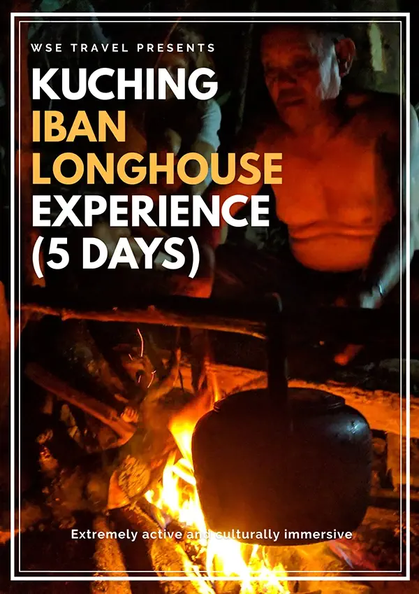 Iban tribe homestay near Kuching Malaysia - 5 days / 4 nights