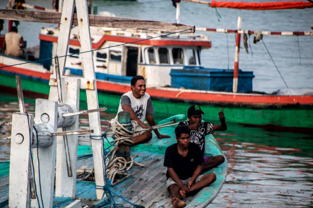 Kupang Indonesia -fishermen