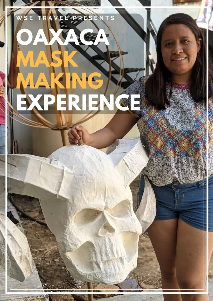 Oaxaca Day of the Dead Mask Making Experience - make devil masks traditional to day of the dead in Oaxaca in this workshop