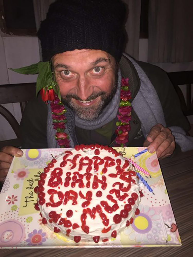 Rural Nepal Homestay in the Terai - Birthday Cake