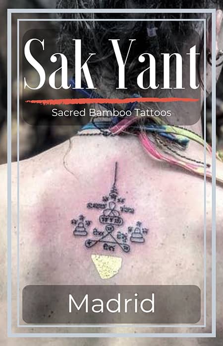 get a sak yant tattoo in Madrid, Spain