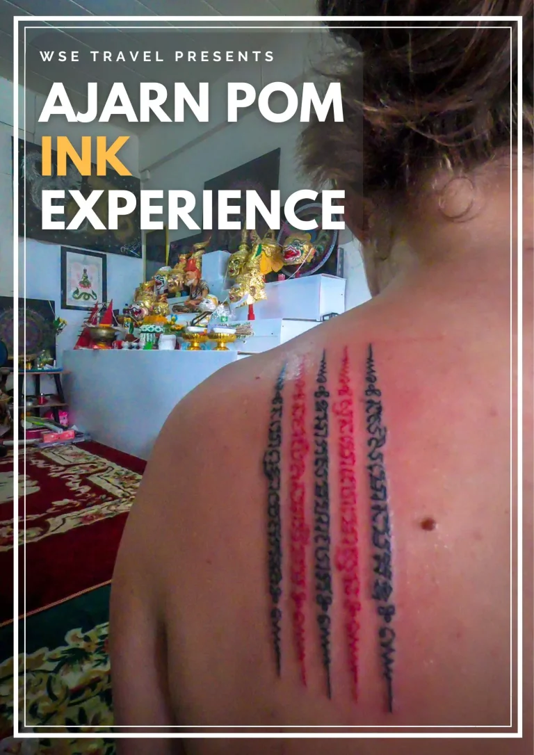 Sak Yant in Chiang Rai - Ajarn Pom Ink Experience
