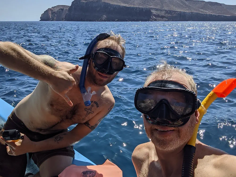 Snorkeling in Loreto Bay Mexico