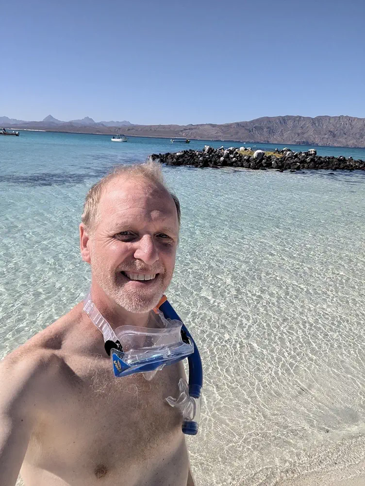 Snorkelling around Isla Coronado Loreto