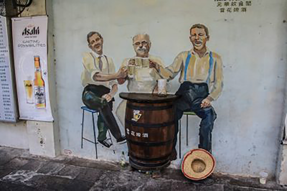 Street art Ipoh Malaysia