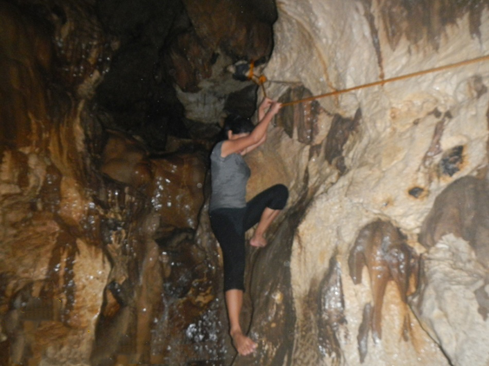Sumaguing Cave near Sagada Philippines – Rope Ladders