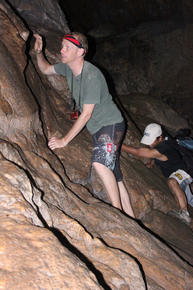 Sumaguing Cave near Sagada Philippines – Slippery transitions
