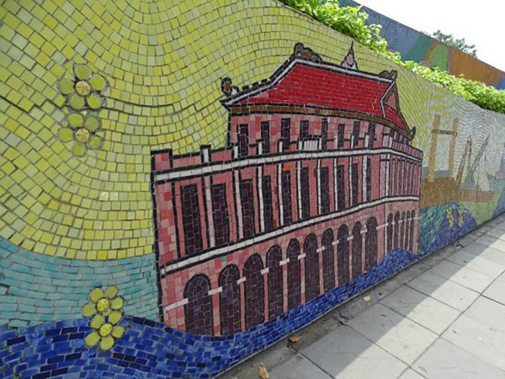 Hanoi Ceramic Mosaic Mural