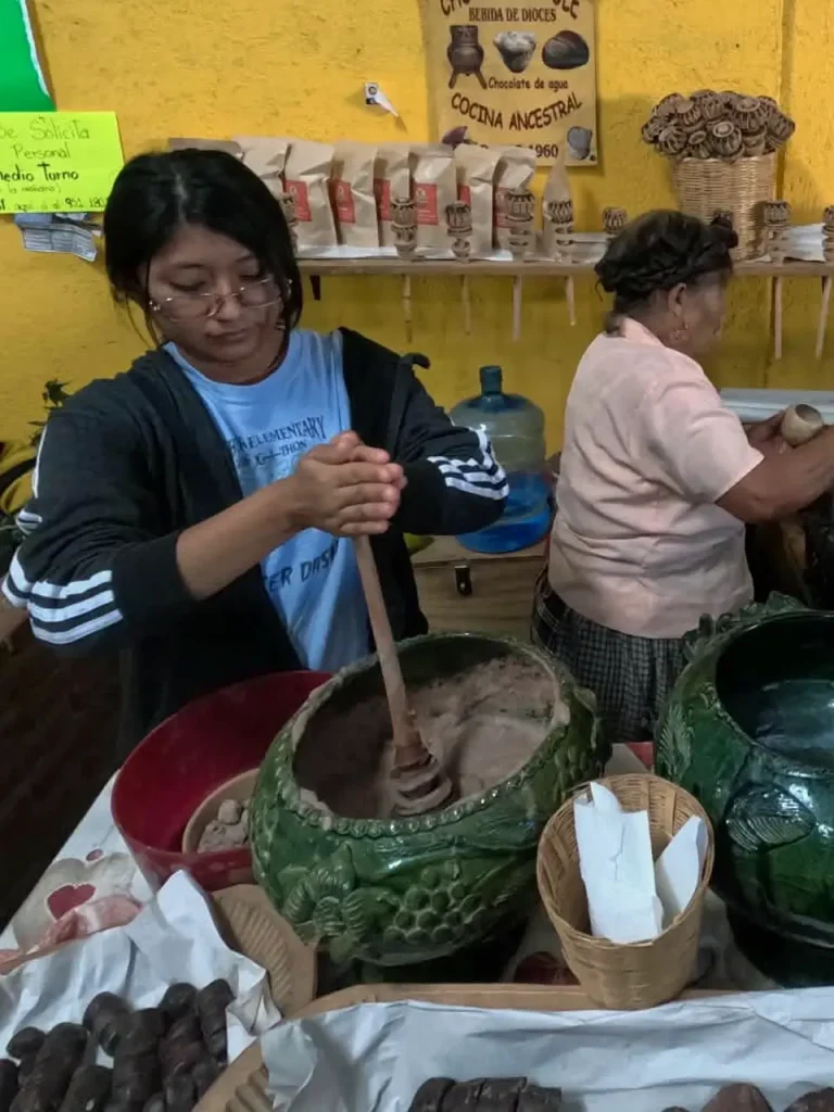 Oaxaca Day of the Dead - Teotitlan del Valle - Small group tour - teotitlan del valle making tejate